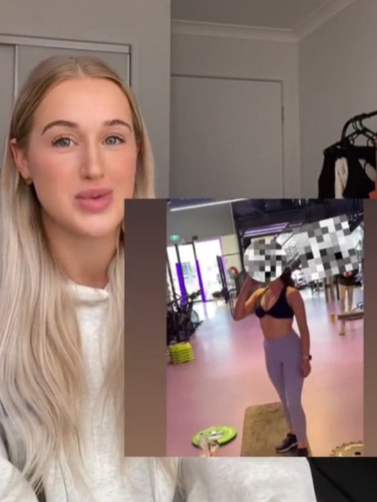 In a follow-up video, Ms Thomas said she confronted the customer. Picture: TikTok