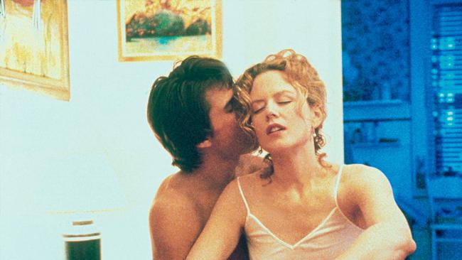 Tom Cruise and Nicole Kidman in Eyes Wide Shut. Picture: Alamy