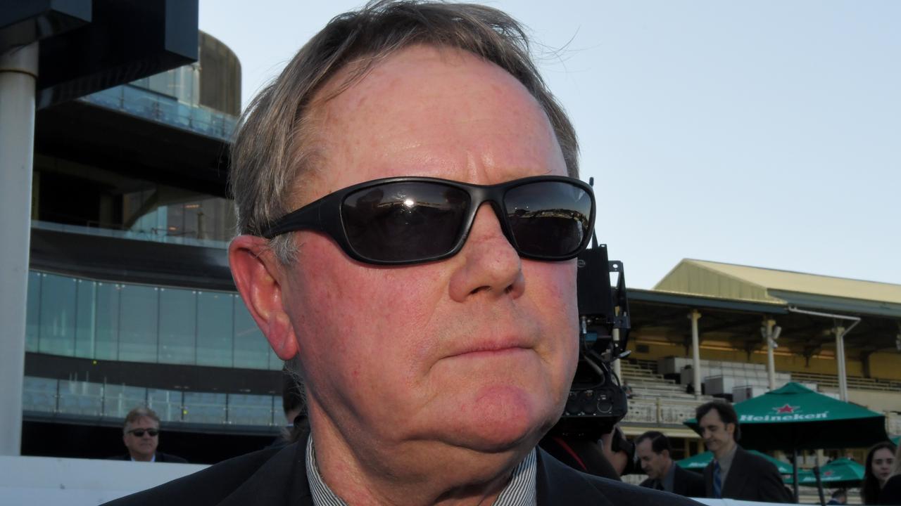 Trainer Norm Gardner saddles up Miss Ostend in the Magic Millions Wyong 2YO Classic on Wednesday. Picture: AAP