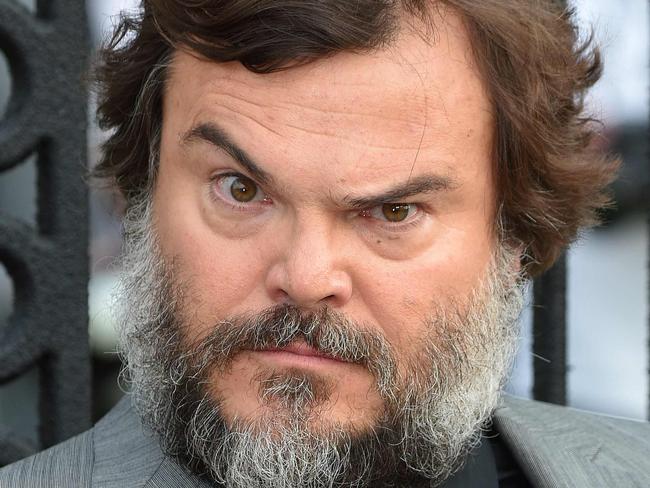 US actor Jack Black poses on the red carpet upon arrival to attend the World premiere of the film "The House With A Clock In Its Walls' in central London on September 5, 2018. (Photo by Anthony HARVEY / AFP)