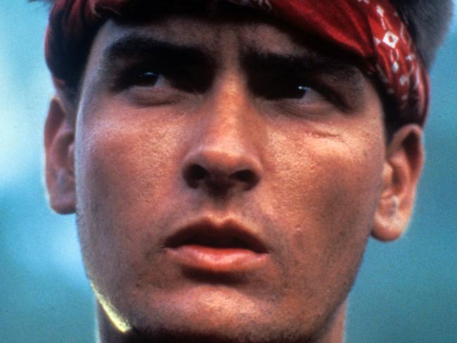 Charlie Sheen in a scene from the film 'Platoon', 1986. (Photo by Orion/Getty Images) Picture: Getty