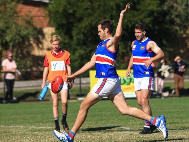 South Croydon forward Jake Tucker starred with five goals in the Eastern Football League (EFL). Picture: Davis Harrigan