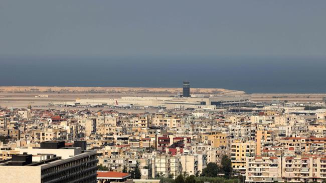 The government has warned Australians could be trapped in Lebanon if they do not leave immediately. (Photo by Anwar Amro / AFP)