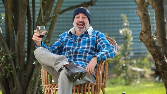 Former Victorian MP Martin Pakula at his home away from home at Cheshunt, King Valley Victoria.                      Picture: David Caird