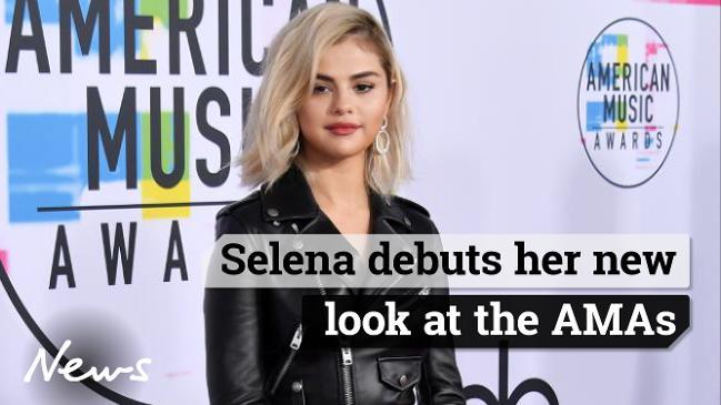 Selena debuts new look at the AMAs