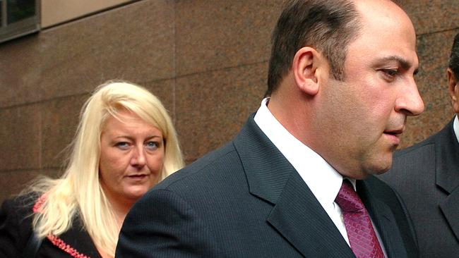 Tony Mokbel with Nicola Gobbo.