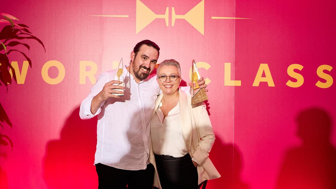 Bartender, Jake Down, competing at the Diageo World Class Bartender Finals in Shanghai