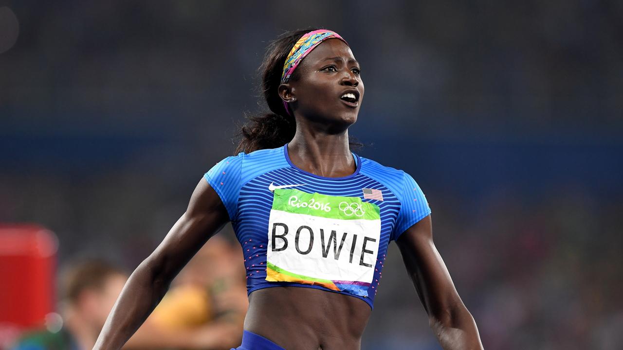 Tori Bowie at the Rio Games. Photo by Quinn Rooney/Getty Images.