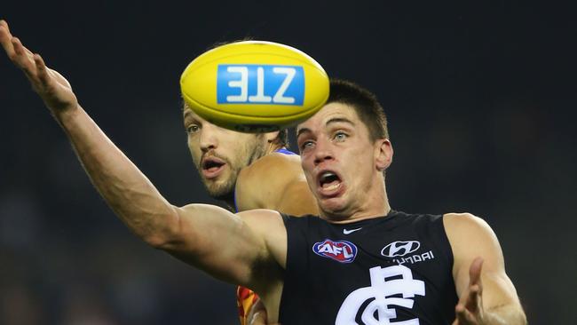 Matthew Kreuzer did not come back after the main break. Picture: Getty