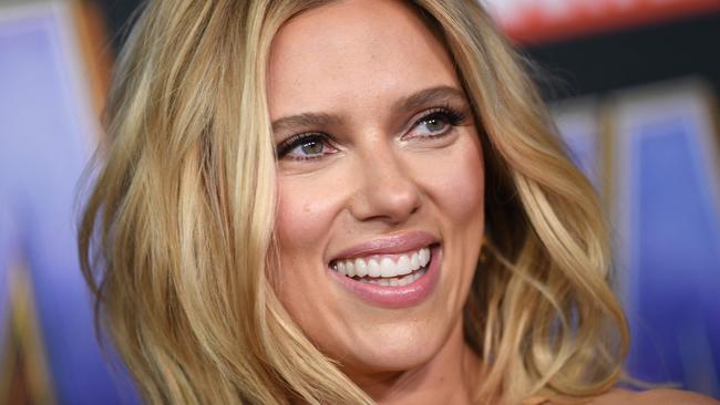 (FILES) In this file photo taken on April 22, 2019 US actress Scarlett Johansson arrives for the World premiere of Marvel Studios' 