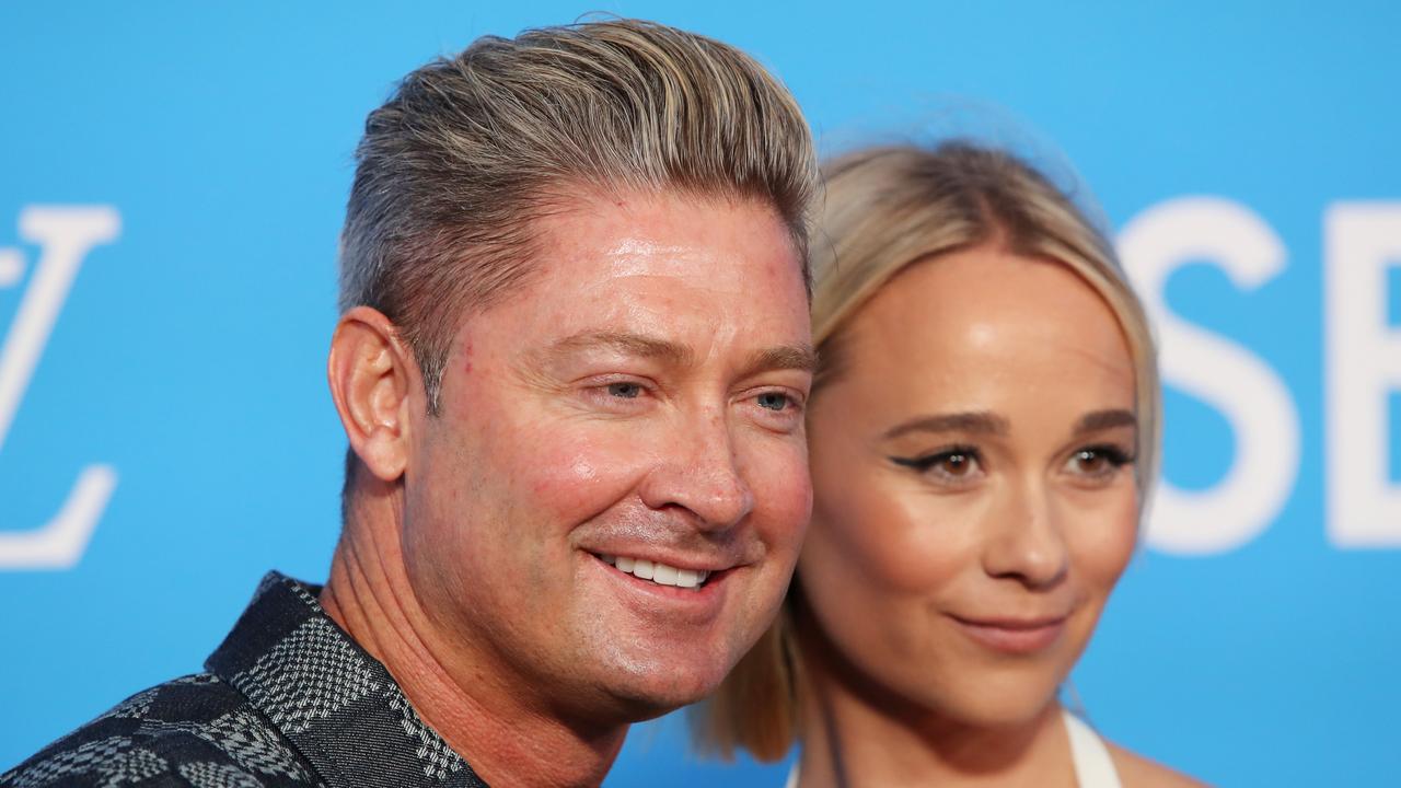 The couple in happier times. Photo by Lisa Maree Williams/Getty Images