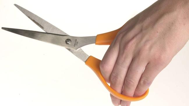 Scissors were allegedly used in the attack.