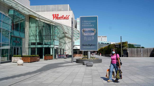 Westfield owner Scentre Group is considered the most obvious real estate candidate to raise equity. Picture: AFP