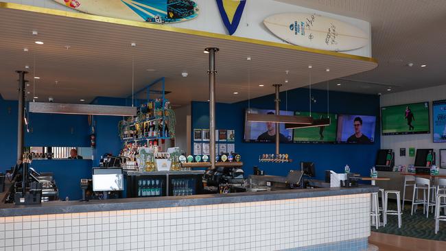 Kirra Beach Hotel is getting ready to reopen after a revamp on the 70 year old venue. Picture: Glenn Campbell