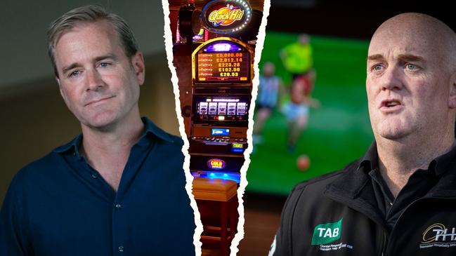 Michael Ferguson slams the THA’s opposition to card-based pokie reform.