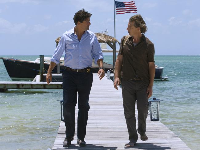 A new series ... Kyle Chandler and Ben Mendelsohn in Netflix series, Bloodline. Picture: Saeed Adyani