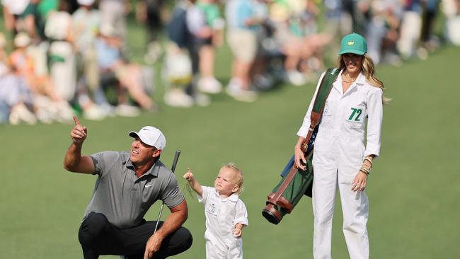 Even amid Brooks’ competitive career, family remains a priority. Picture: AFP