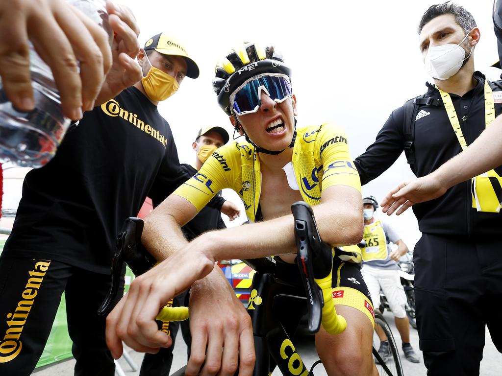 Jonas Vingegaard takes yellow jersey as Tadej Pogacar feels Tour de France  pressure