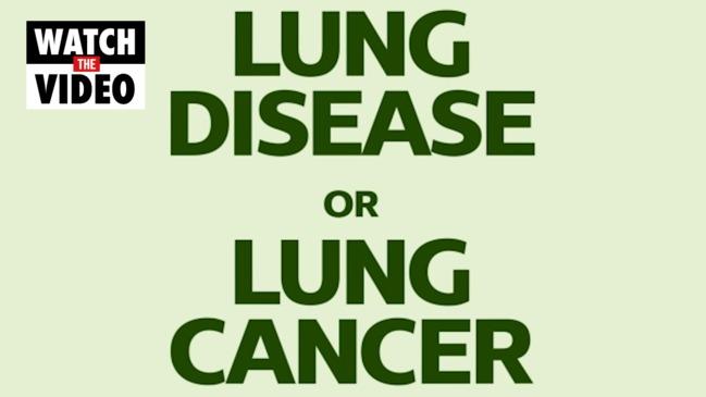 Lung Foundation cancer warning