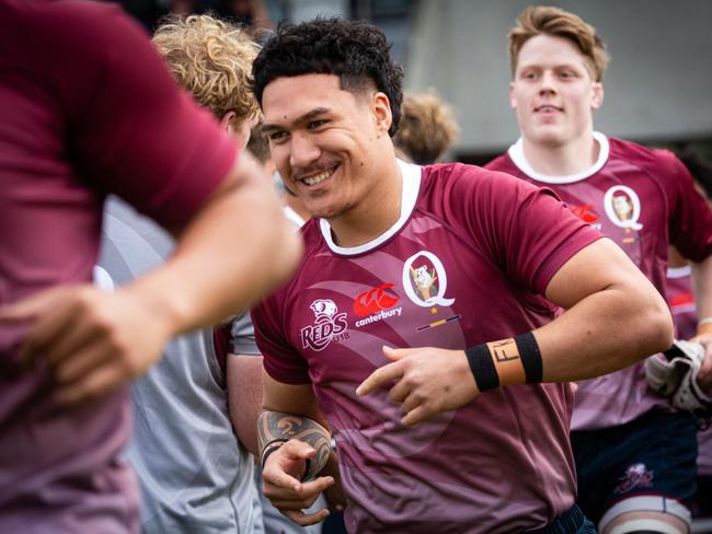 Queensland Reds under 18s v New South Wales under 18s. Picture courtesy of Tom Primmer/QRU.