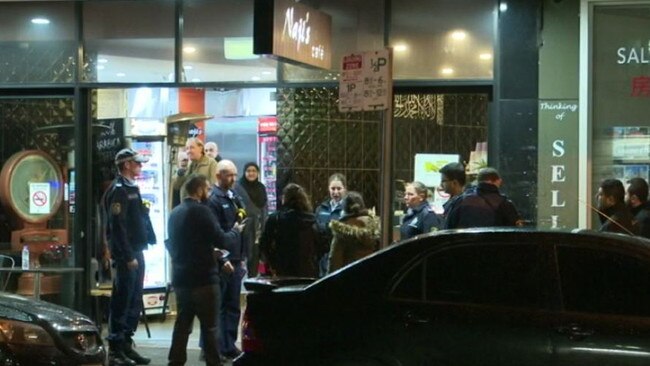 Police were called to the cafe shortly before 7pm last Monday