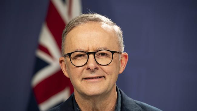 Mr Albanese’s speech will coincide with his 100th day in power. Picture: NCA NewsWire / Monique Harmer