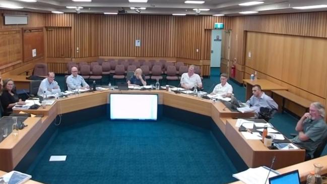 A Clarence Valley Council meeting livestream