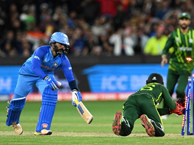 The ICC men's Twenty20 World Cup 2022 cricket match between India and Pakistan was hugely successful. Picture: William West