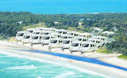 Caravans coming: Byron Shire Council is looking to buy land to create a new caravan park. Picture: Obelia McCormack