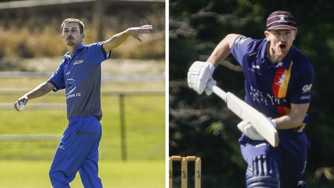 Matt Prosser (left) and Justin Grant were joint winners of the MPCA’s Wally Wedgwood Medal.