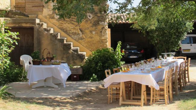 Trafalgar has a new Be My Guest experience where guests dine at a farmhouse in Luberon in France. Picture: Supplied