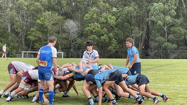 Orimiston College and St Columban's players.