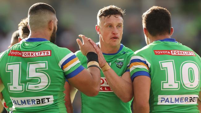 Jack Wighton’s Rabbitohs deal is $1m less over the four-years than his offer at Canberra. Picture: Getty Images