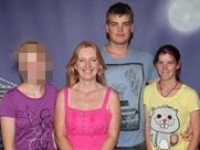 GCB Crabtree family Allegedly murdered by their mother Maree. Living girl not to be identified. Jonathan Tara Erin