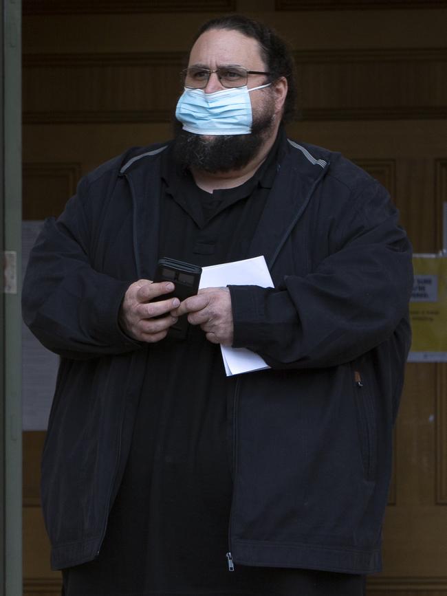 Benjamin Boin leaving the Adelaide Magistrates Court. Picture: NCA NewsWire/Emma Brasier