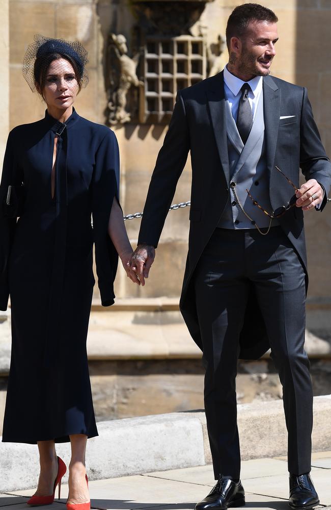 Royal wedding 2018: David Beckham, Victoria Beckham, attend  —  Australia's leading news site