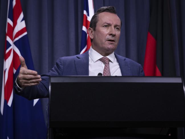 WA Premier Mark McGowan. Picture: Getty Images