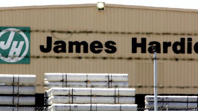 Global fibre cement and fibre gypsum building solutions giant James Hardie said its first quarter continued to deliver growth above market. Picture: Tim Wimborne/Reuters