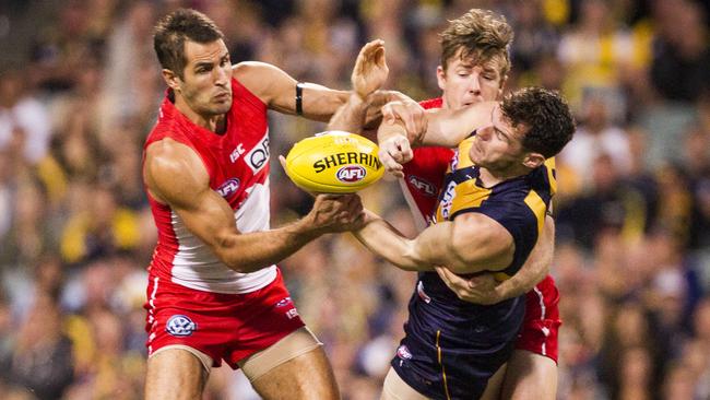 The Eagles were too good in the end but Josh Kennedy led the way again for the Swans.