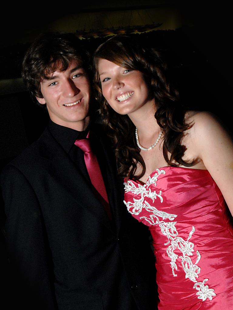 Daniel Harrison and Alyssa Hinds at the 2009 Palmerston High School formal at SkyCity. Picture: NT NEWS