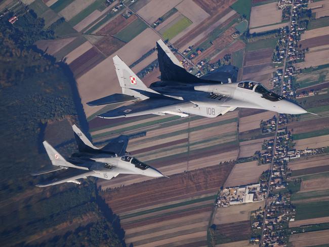 Polish MiG 29 fighter jets are being provided to Ukraine.