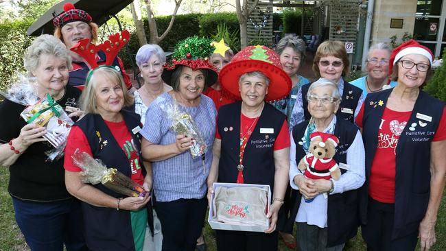 Camden Hospital palliative care volunteers are accepting donations for Christmas hampers. Picture: Robert Pozo