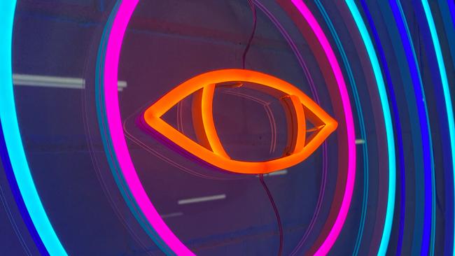 Joanna Kambourian, Neon Talisman, Custom-made LED Neon Sign, 2021, from Fear Catcherâ&#128;&#153;s &amp; Neon Talismans at Lismore Regional Gallery, 22 February â&#128;&#147; 27 February 2022.