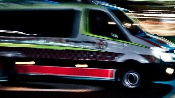 A man was taken to hospital overnight after the car he was travelling in plunged off the Wide Bay Highway and crashed into a ditch at Bells Bridge.