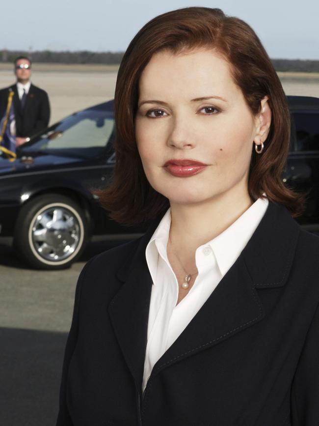 Geena Davis in Commander in Chief.