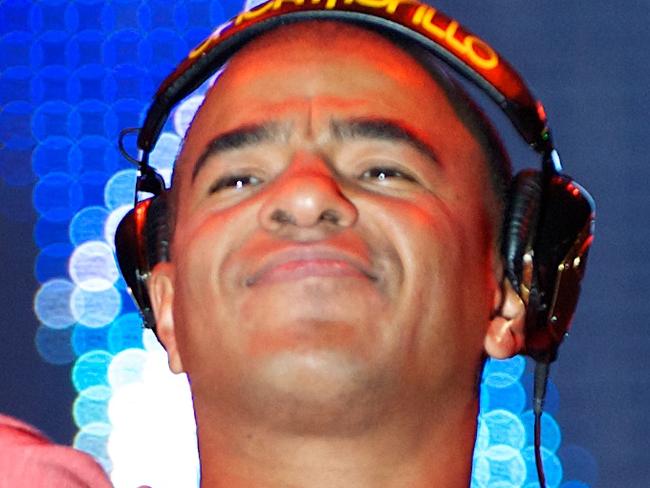 FILE - SEPTEMBER 01: DJ and music producer Erick Morillo was found dead in Miami Beach on September 1. He was 49 years old. ARGANDA DEL REY, SPAIN - JULY 06:  Erick Morillo performs on stage during Rock in Rio Madrid 2012 on July 6, 2012 in Arganda del Rey, Spain.  (Photo by Carlos Alvarez/Redferns via Getty Images)