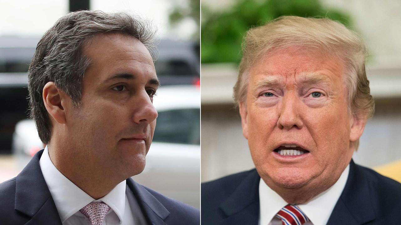 Donald Trump acknowledged that his personal lawyer, Michael Cohen, represented him in a "deal" involving porn star Stormy Daniels. Picture: AFP