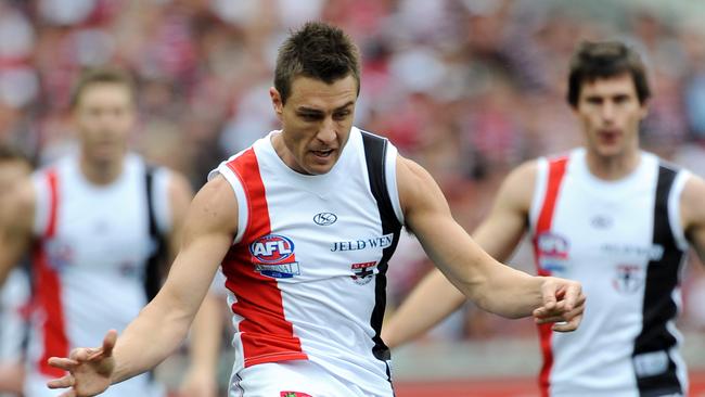 Brendon Goddard identified a crucial moment involving Sam Fisher when watching back the 2010 Grand Final.