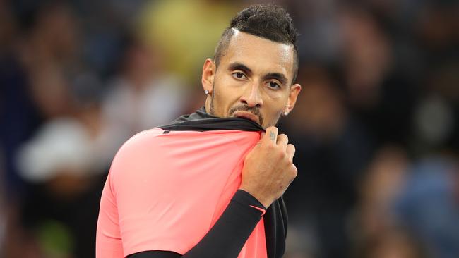 Nick Kyrgios has received a fine but it didn’t top the list.