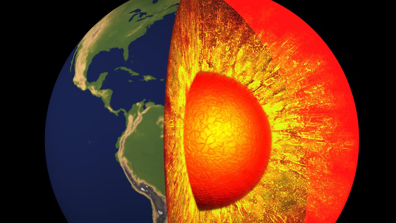 Explainer answering the question what is at the centre of the Earth and what are volcanoes 